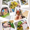 Bilder Collage aus Kundenbildern wie kind die Collage bastelt