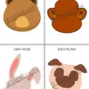 Produktbilder 4 Stück von bär, affe, hase, hund aus der Tiercollage