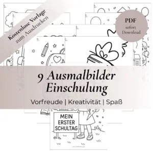 Kostenlose Ausmalbilder | Einschulung