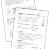 Abbildung des Produktinhalts. Die Anleitung für Begriffe raten