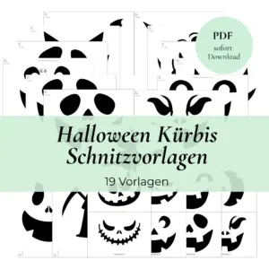 Vorschaubild für das Produkt Schnitzvorlagen Kürbisse
