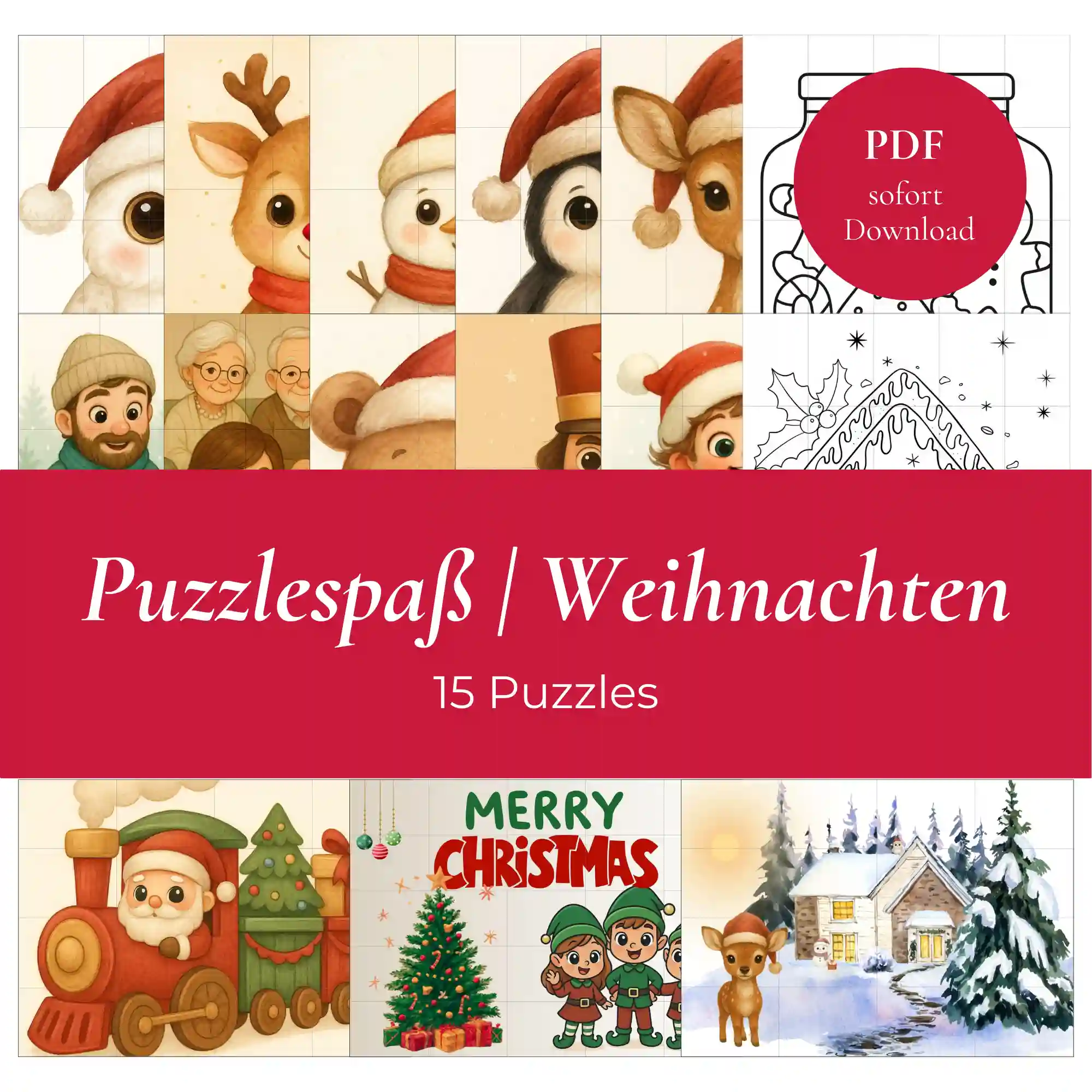Artikelvorschau Bild für Puzzlespass Weihnachten