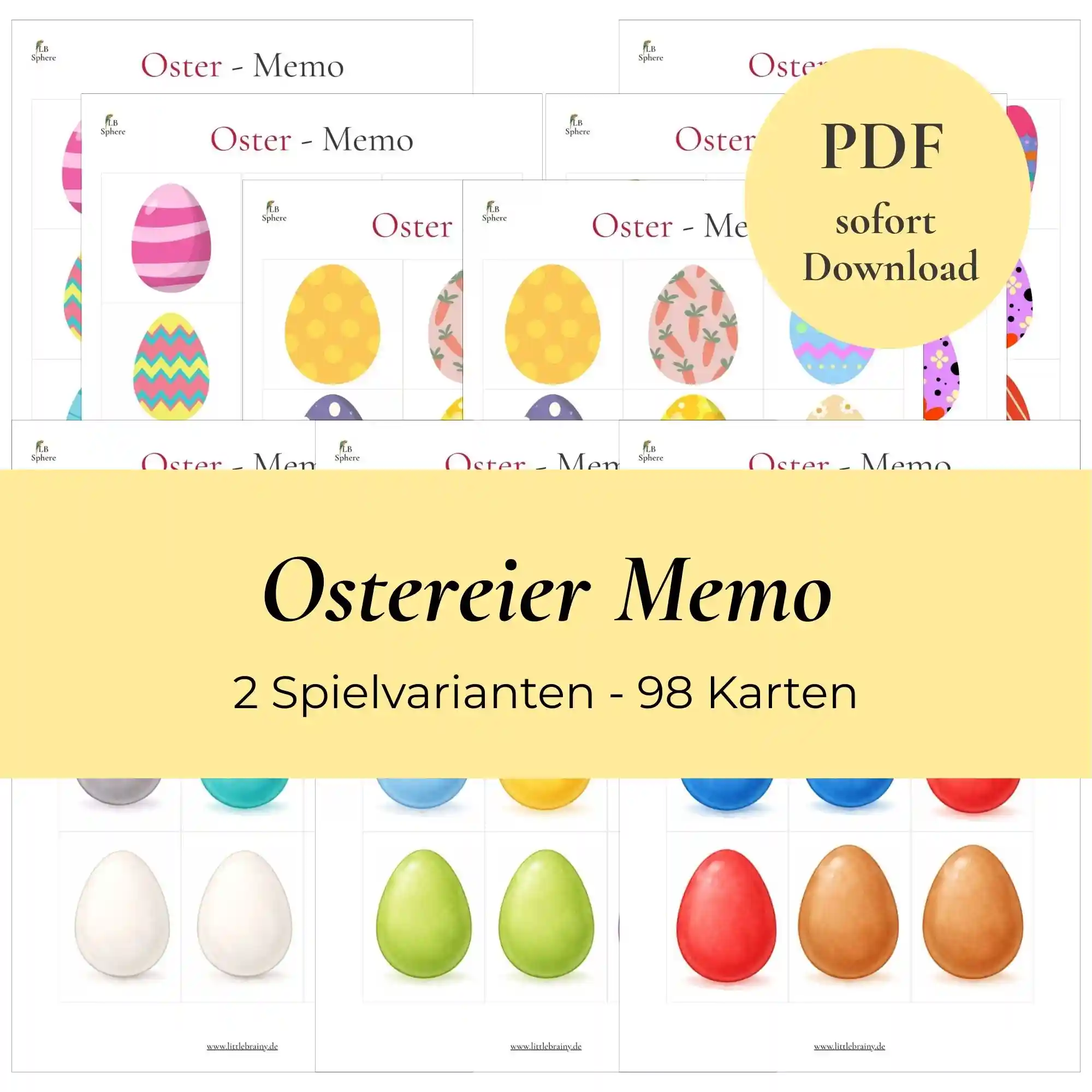 Artikelbild Ostereier Memo