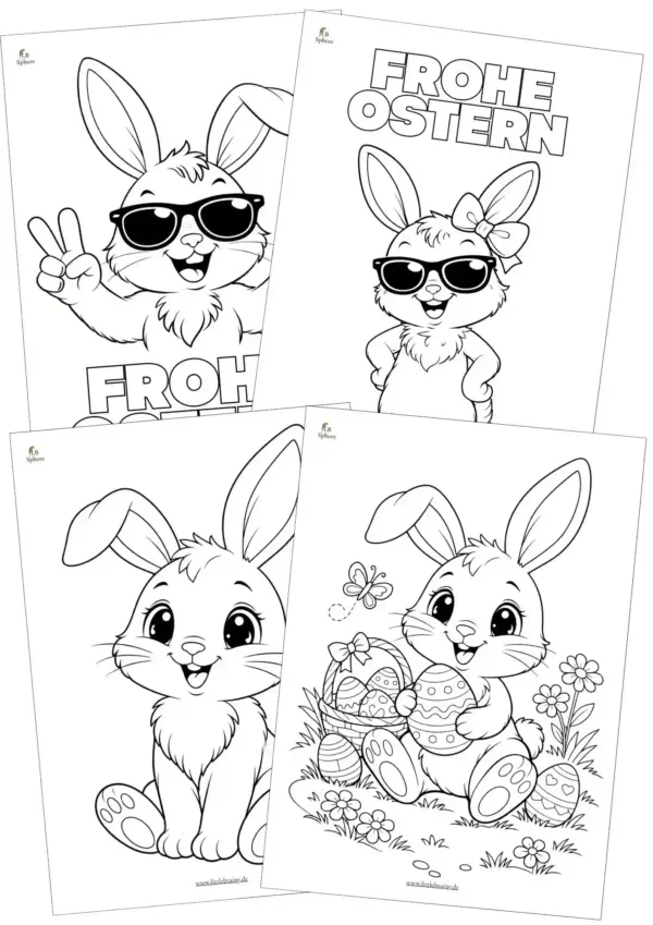Coole unhd liebe Osterhasen